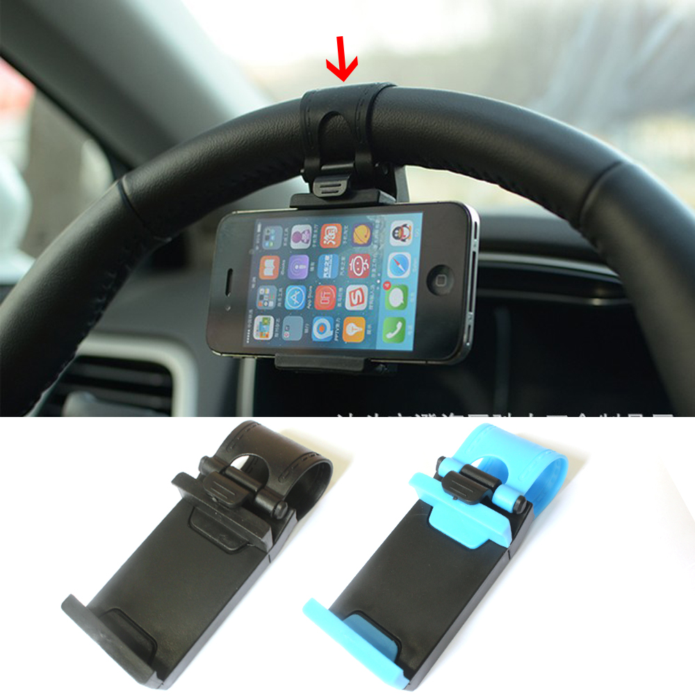 Car Accessories Tablet Holder - Car Phone Holder Steering Wheel Bike