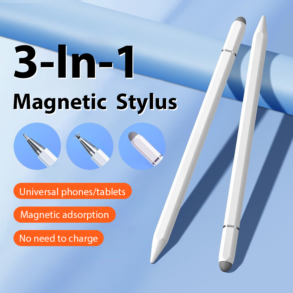 Tablet Accessories For Kids - 3 in 1 Magnetic Universal Stylus