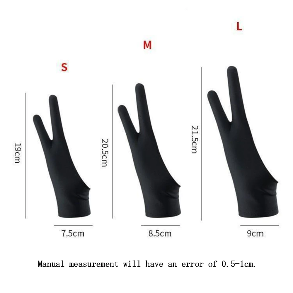 Graphic Tablet Accessories - Anti-touch Painting Glove Tablet Right and