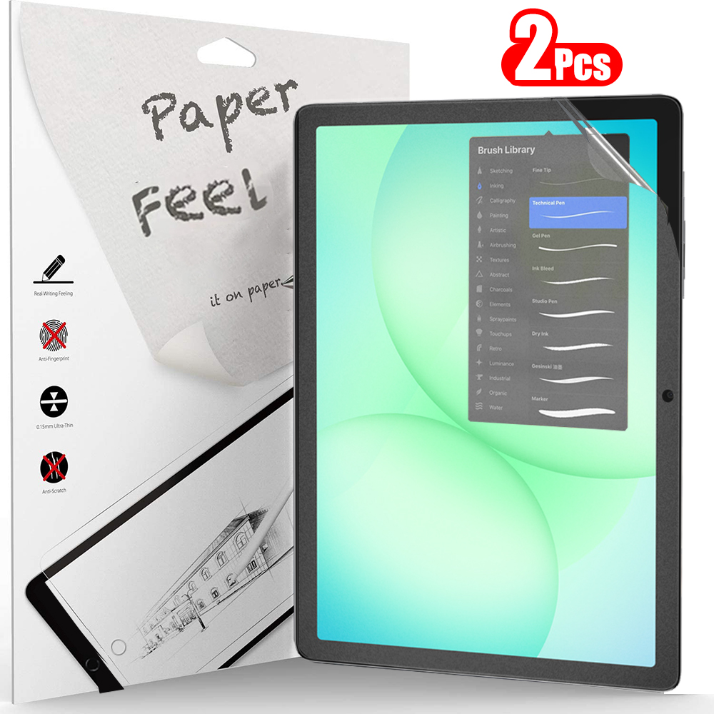 Tablet S9 Fe Accessories - 2Pcs Paper Feel Like Screen Protector