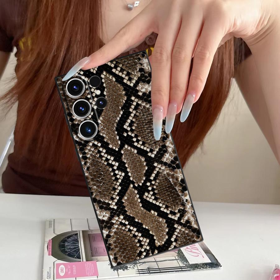 Snake Skin Pattern Funda Phone - Tablet S9 Fe Accessories recension och pris