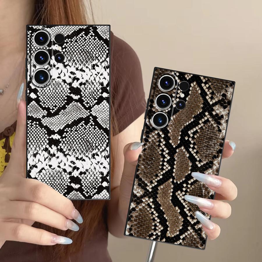 Snake Skin Pattern Funda Phone - Tablet S9 Fe Accessories recension och pris
