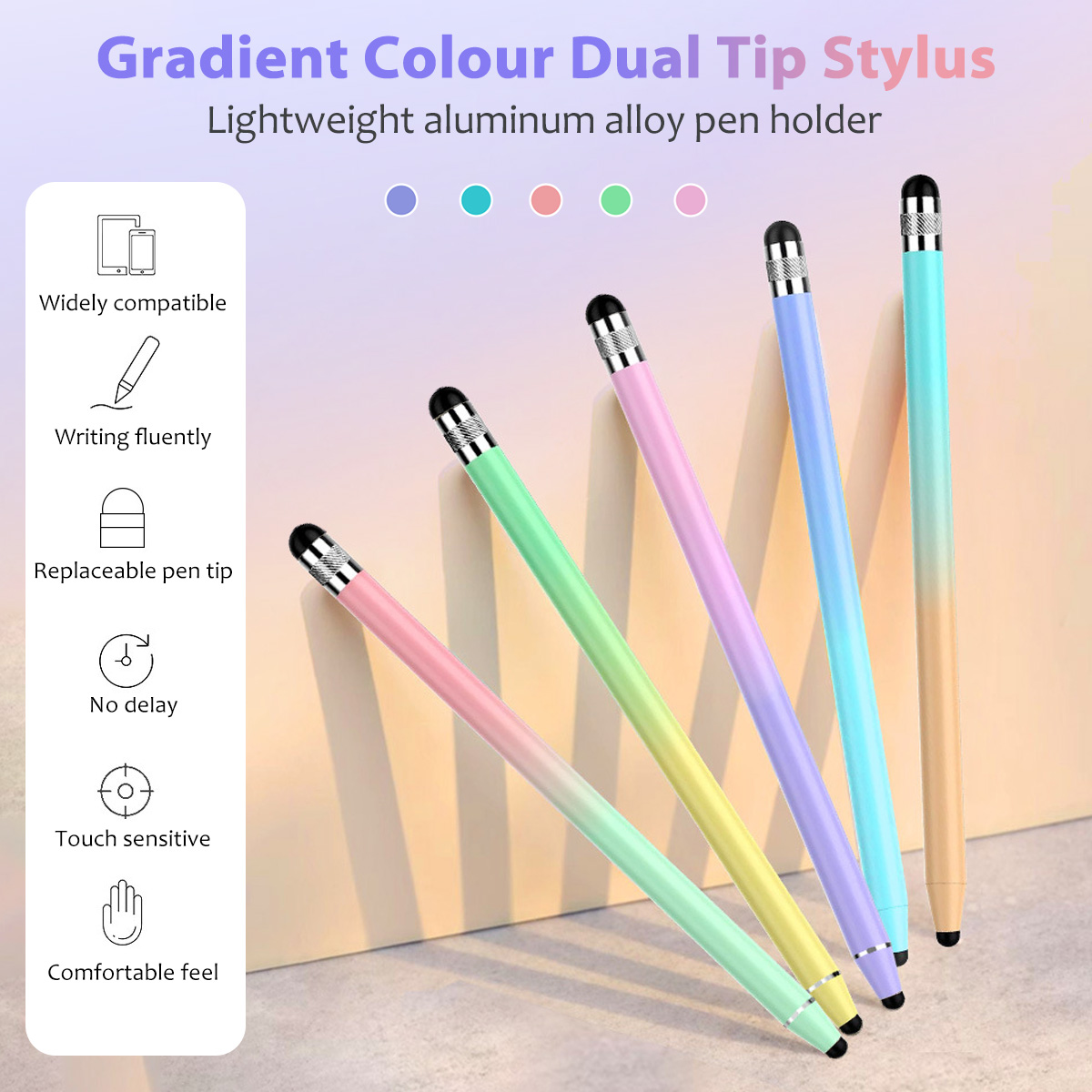 Universal 2 in 1 Stylus Pen fo - Tablet Accessories For Kids recension och pris