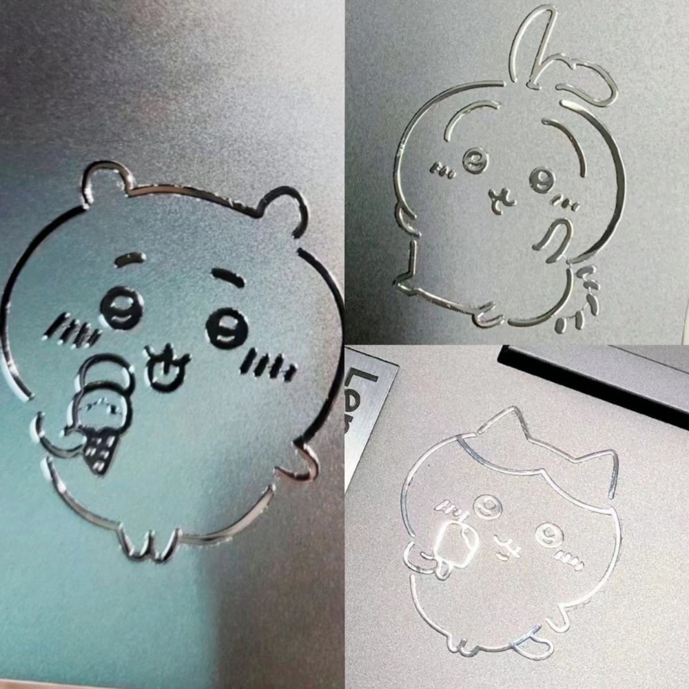 Chiikawa 3D Metal Stickers Cut - Tablet Accessories For Students recension och pris