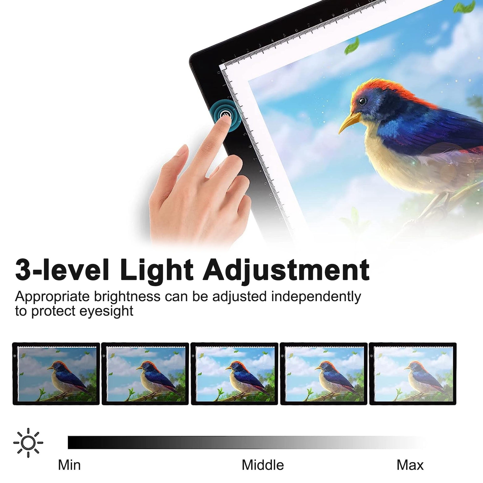 Led Drawing Copy Pad 3 Level D - Graphic Tablet Accessories recension och pris