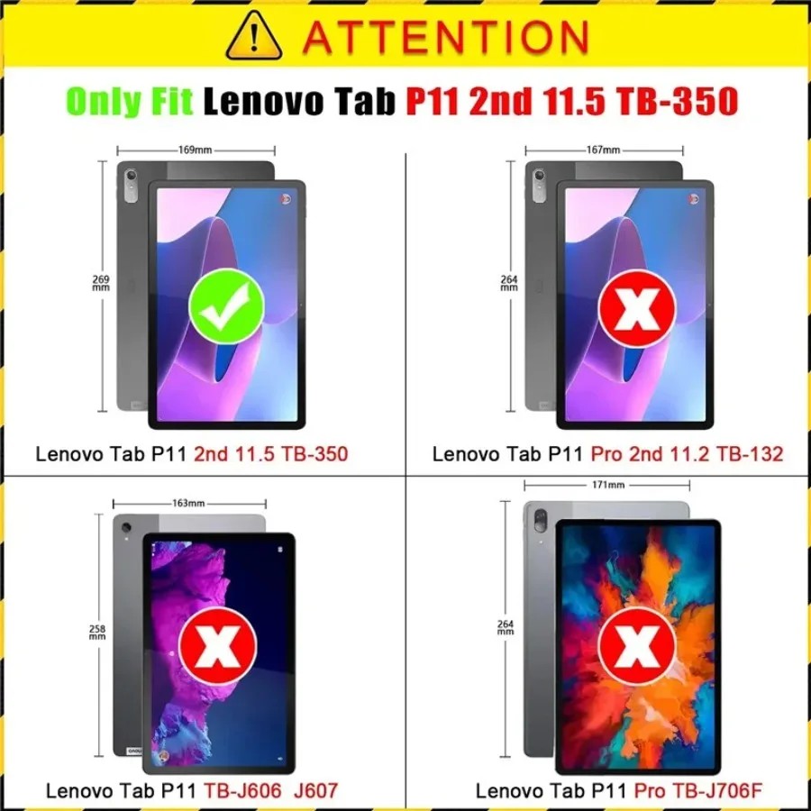 Coque For Lenovo Tab P11 2nd G - Tablet Cover Accessories recension och pris