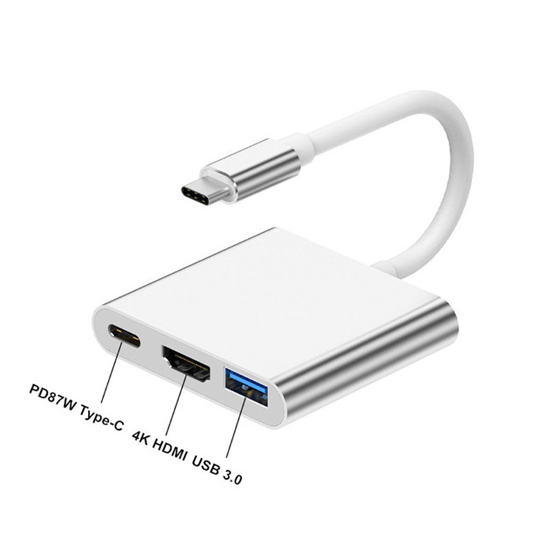 3 in 1 USB Type C Hub to 4K HD - Tablet Accessories Samsung recension och pris