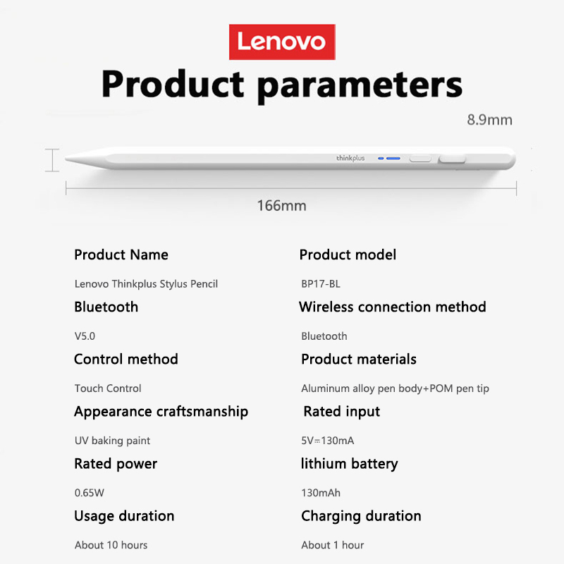 Lenovo Universal Stylus Pen fo - Tablet Stylus Accessories recension och pris