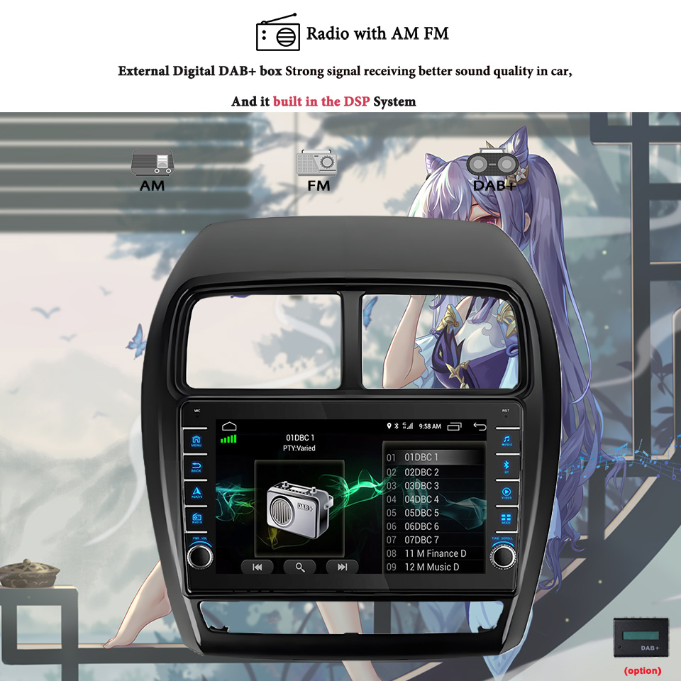 8G+128G Android 14 For Mitsubi - Tablet Danish Mobile & Accessories Photos recension och pris