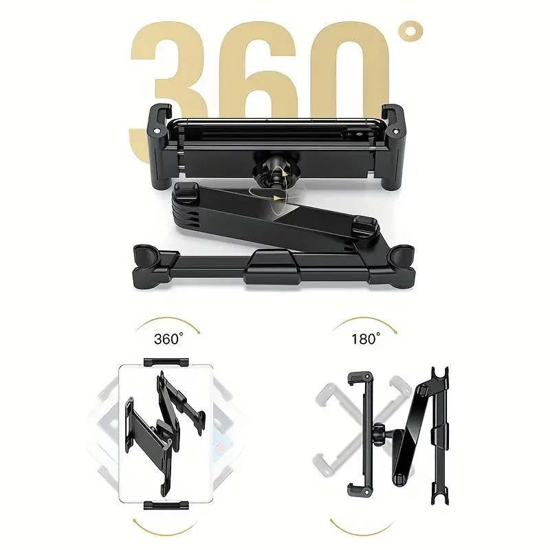 360 Degree Rotating Adjustable - Car Accessories Tablet Holder recension och pris
