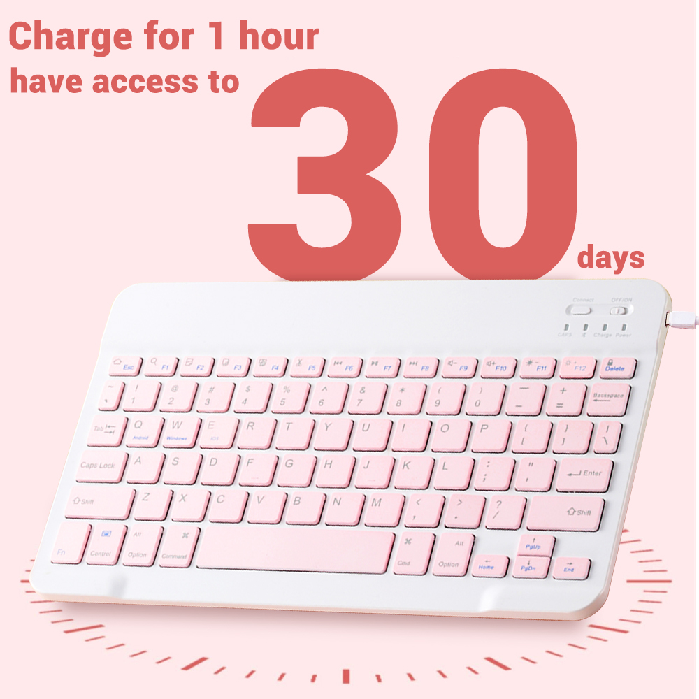 Mini Wireless Keyboard Bluetoo - Tablet Accessories Kit recension och pris