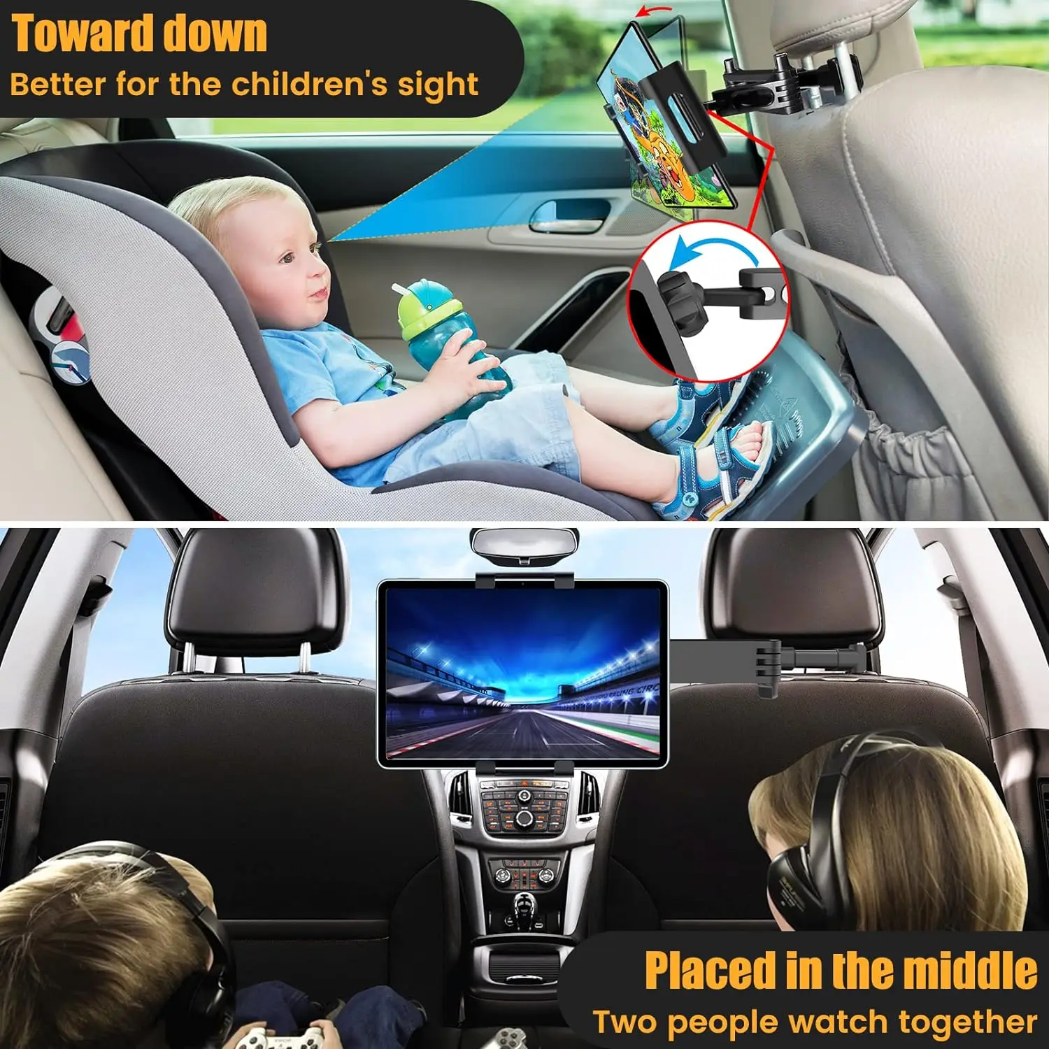 Tablet Holder for Car,ipad Hea - Car Accessories Tablet Holder recension och pris