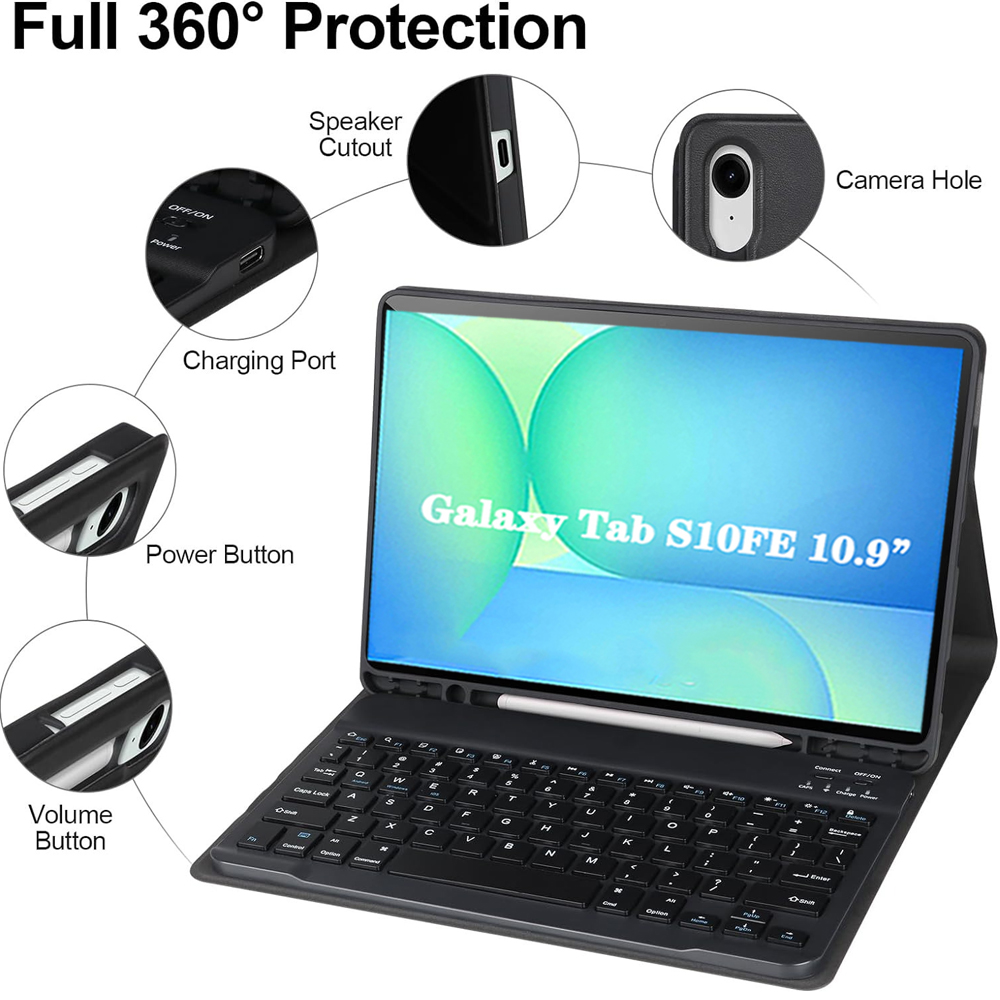 Case for Samsung Galaxy Tab S1 - Blackview Tablet Accessories recension och pris