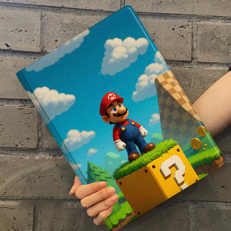 Cartoon M-Marios Art For Samsu - Samsung Tablet A9 Accessories recension och pris