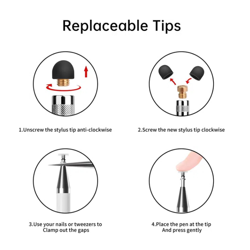 2-in-1 Stylus Pen High Sensiti - Tablet Accessories Samsung recension och pris