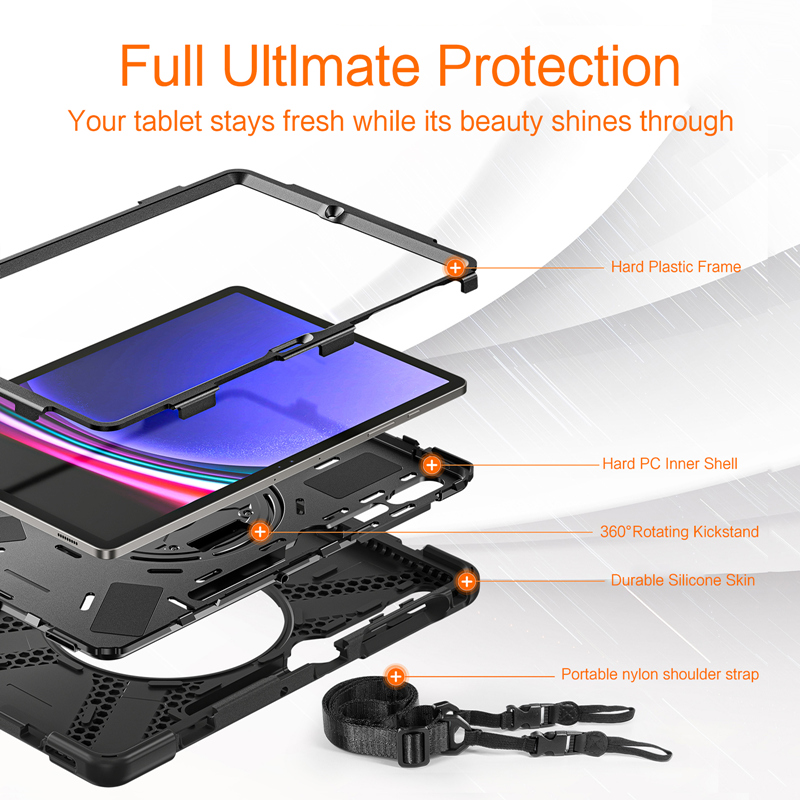 Heavy Duty Shockproof Case For - Samsung Tablet A9 Accessories recension och pris