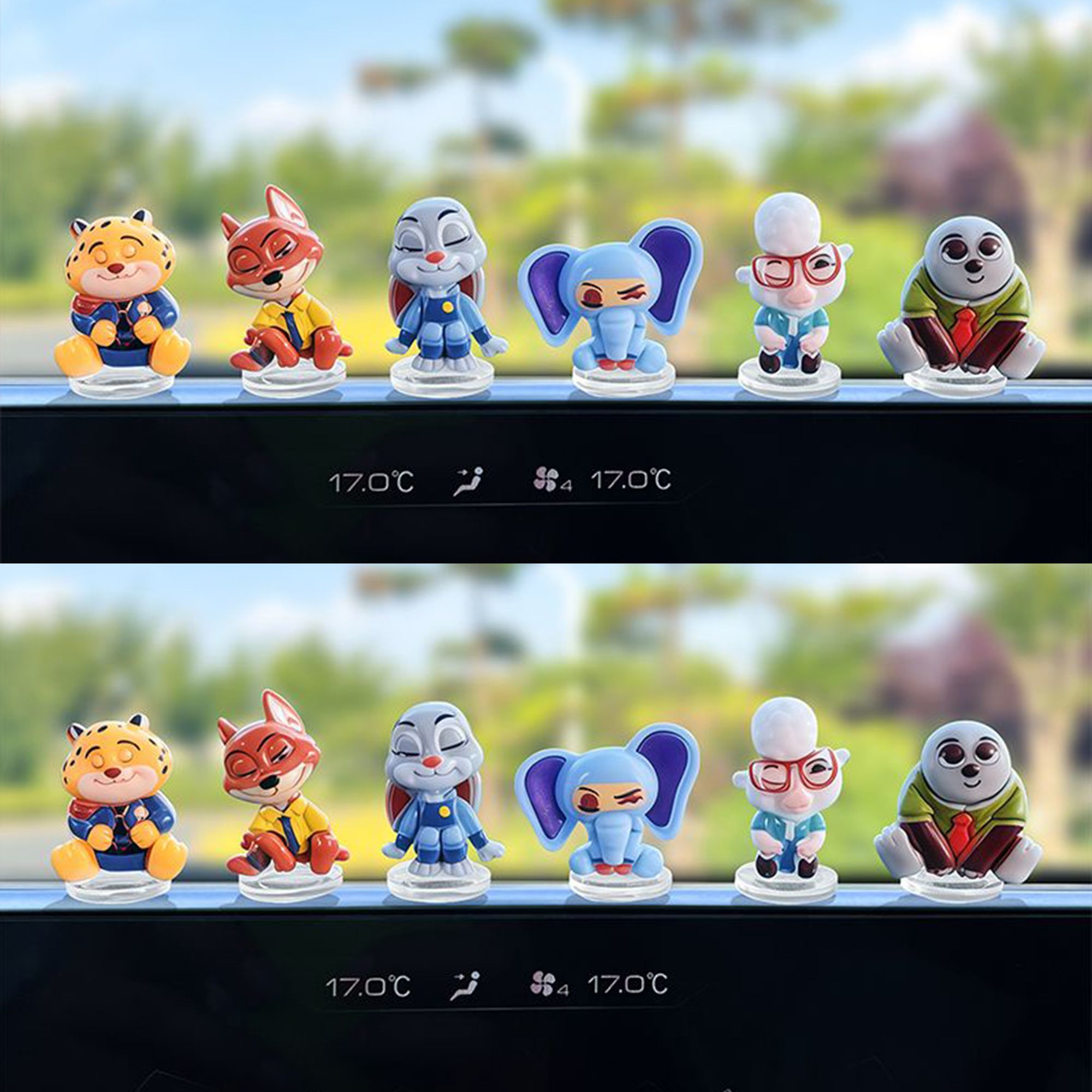 Zootopia cartoon car ornament  - Tablet Computer Accessories recension och pris