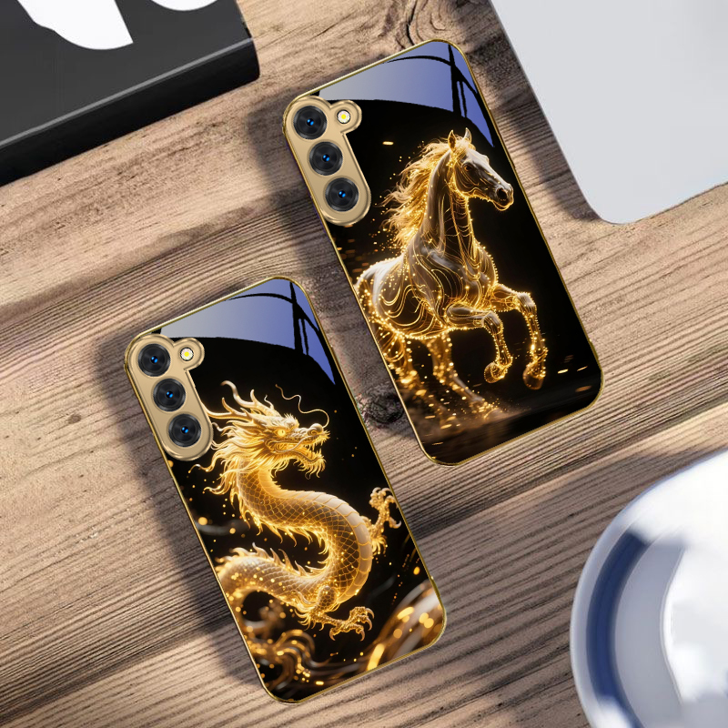 Golden Dragon Totem For Samsun - Tablet S9 Fe Accessories recension och pris