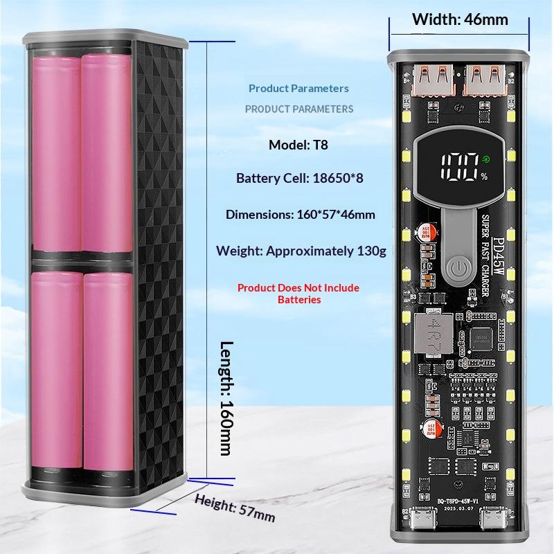 PD 45W Super Fast Charging 8 C - Tablet Accessories For Students recension och pris