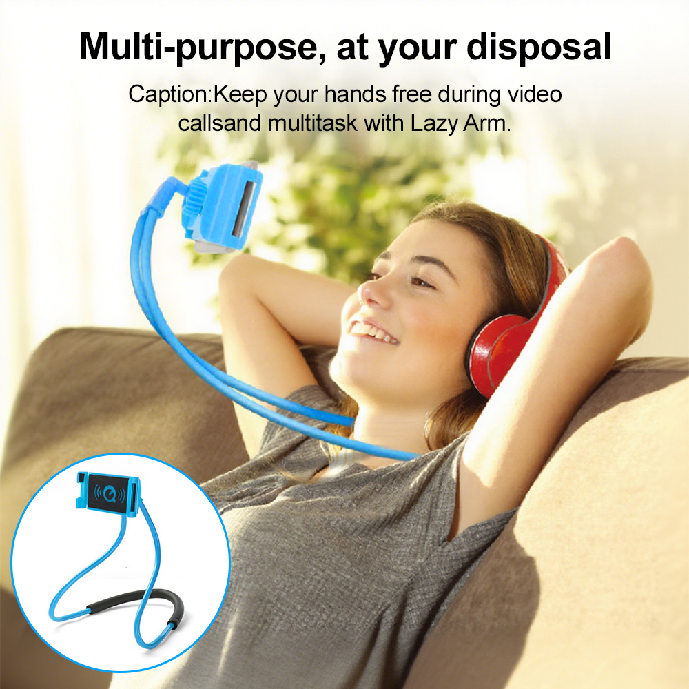 Neck Hanging Lazy Phone Stand  - Tablet Accessories Online recension och pris