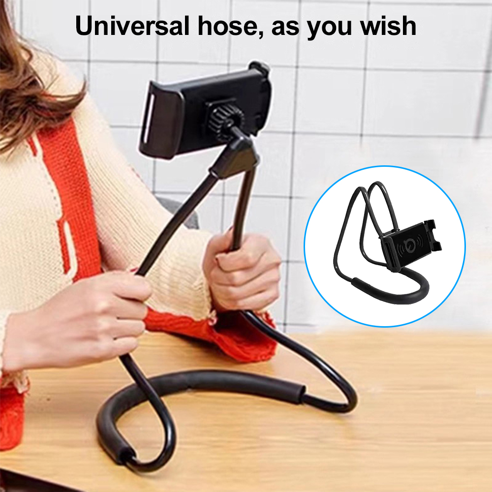 Neck Hanging Lazy Phone Stand  - Tablet Accessories Online recension och pris