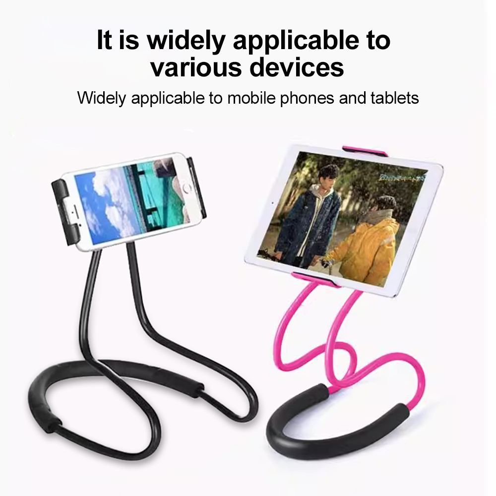 Neck Hanging Lazy Phone Stand  - Tablet Accessories Online recension och pris